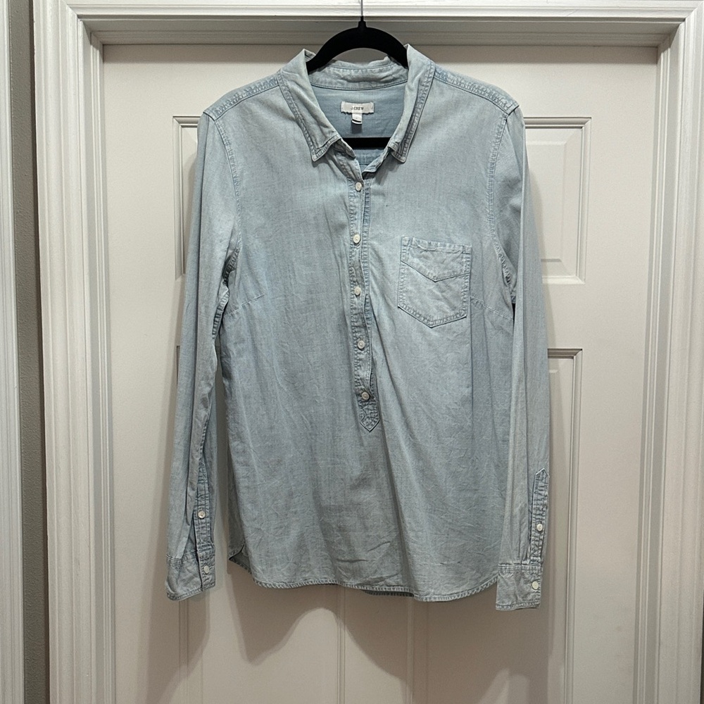 J. Crew Light Blue Button Down Shirt